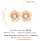 3D Flower Fashion Earrings Minimalist Creative Style Ear Studs Earrings