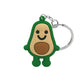 14 Styles PVC Cute Keychain Lovely Fruit Pineapple Cherry Car key Pendant