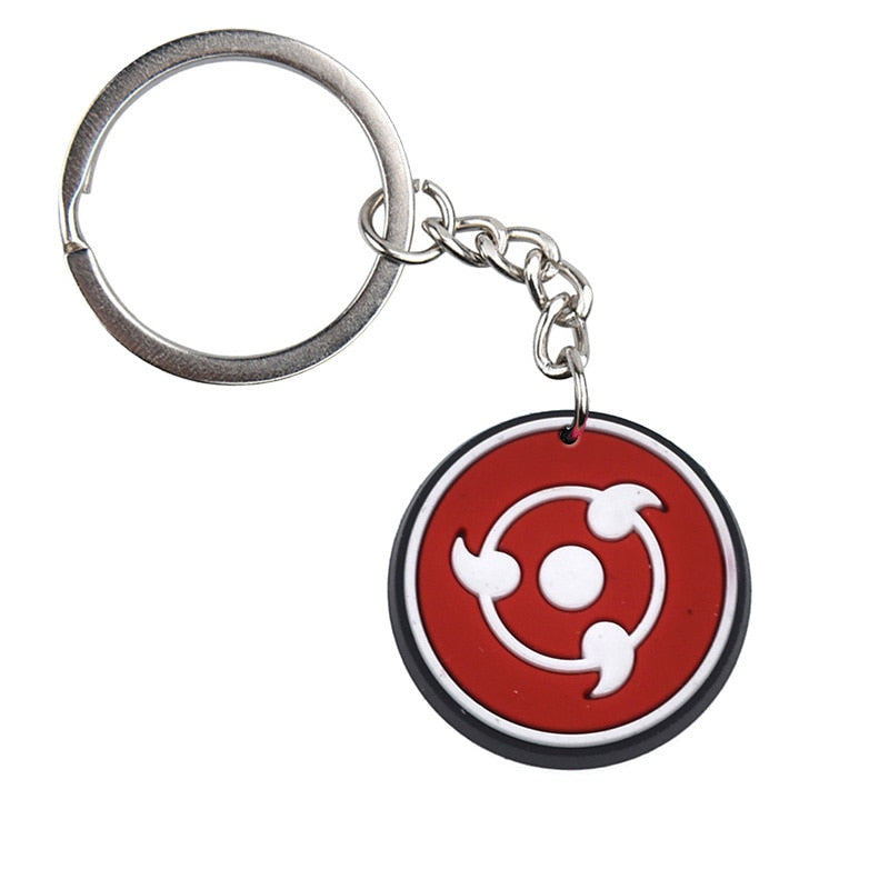 33 Styles Anime Narutos Red Cloud Keychain Vintage Figure Key Chain Goth Fashion