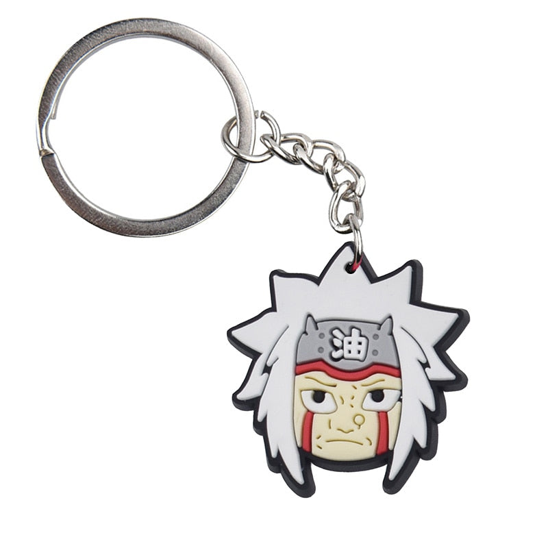 33 Styles Anime Narutos Red Cloud Keychain Vintage Figure Key Chain Goth Fashion