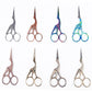 15 Styles 1Pcs Colorful Stainless Steel Antique Scissors Classic Craft Knitting