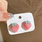 Strawberry Stud Earrings Women gift Earring Fashion Charm Modern Jewelry