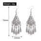 Textured Elephant Dangle Earrings Women Gifts Earring Cute Girls Eardrop Jewelry