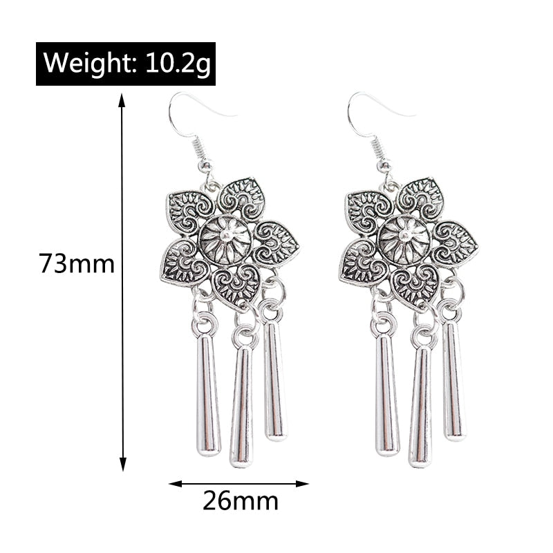 Textured Elephant Dangle Earrings Women Gifts Earring Cute Girls Eardrop Jewelry