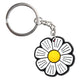 10 Styles Cartoon Colorful Flowers Keyring Cute Creative Fashion Keychains Bag