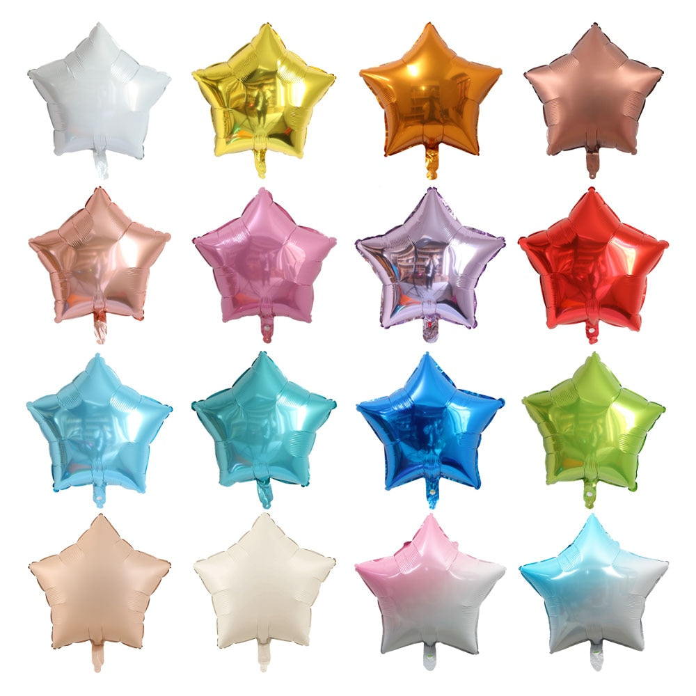 46 Styles 18inch 1pcs Heart Round Shape Foil Balloon Helium Baloon Wedding