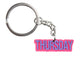 43 Styles Phrase Quotes Keychain Car Keyring Cartoon Creative Pendant Souvenir