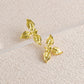 Leaves Design Stud Earrings for Fashion Stylish Jewelry Drop Earrings