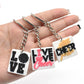 15 Styles Cheerleading Rubber Keychain Cheer Team Charms Keyring Teenager Gift