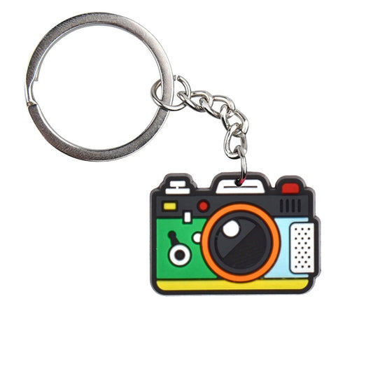 Green Camera Keychain Gift for Photographer Party Gift Cute Keyring Cartoon DIY