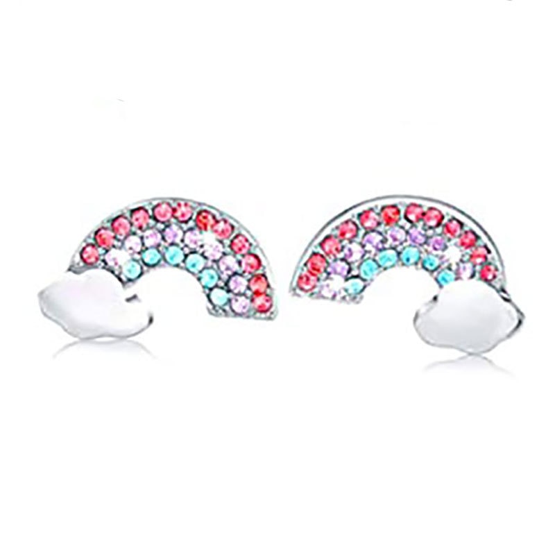 18 Styles Cute Unicorn Cartoon Fashion Stud Earrings Women Girl Earrings Jewelry