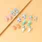 5 Styles Cartoon Animal Dinosaur Puppy Whale Fashion Ear Studs Earrings Jewelry