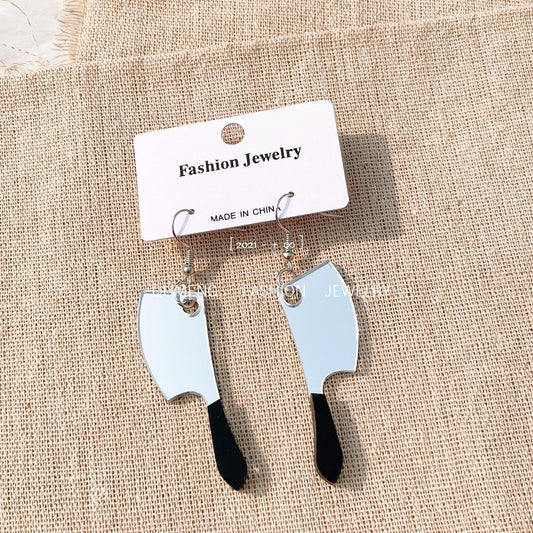 Cleaver Design Drop Earrings Hip Hop Art Women Party Jewelry Ear Fashion Pendant