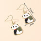 Panda Bear Drop Earrings Women Creativity Jewelry Cute Earring Girls Gift