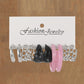 5 Pairs Black Pink Hoop Earrings Women Charms Earring Fashion Creative Jewelry