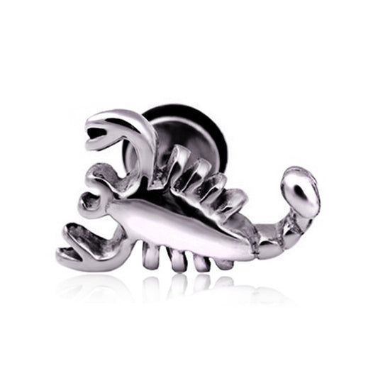 Scorpion Vintage Earrings Stainless Steel Fashion Stud Ear Jewelry Party