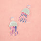 Jellyfish Acrylic Drop Earrings Women Travel Fashion Cartoon Earrings Creative