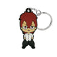 12 Styles PVC Anime Figure Keychain Key Ring Charms Keys Decoration Fit Boys Men