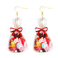 Bag with Candies Drop Earrings Women Creativity Jewelry Cute Earring Girls Gift
