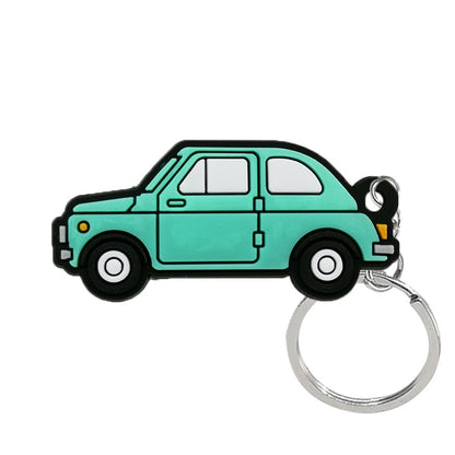 Mint Car PVC Keychain Cartoon Decoration Charms Key Accessories Party Gift