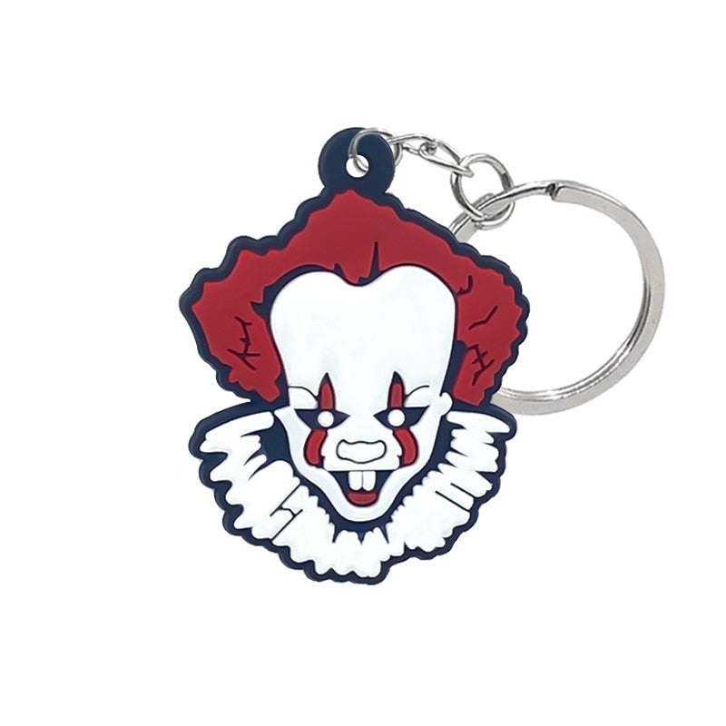 15 Styles Horror Movie Characters Keychain Cartoon Creative Gift Key Holder