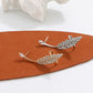 Feather Earring Studs Ear Ornaments Gift Earrings Jewelry Accessories
