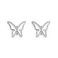 Hollow Butterfly Simple Cute Stud Earrings for Women Butterfly Earrings