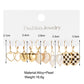 5 Pairs Mini Heart Charms Earrings for Girls Women Birthday Gift Lovely Jewelry
