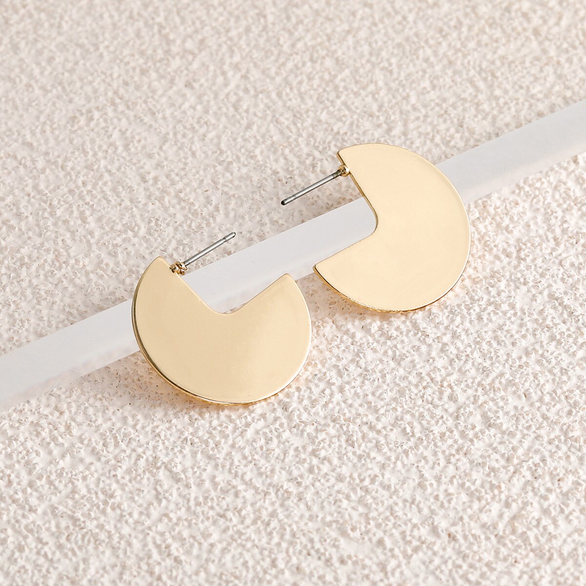 Quarter Full Stud Earrings for Fashion Stylish Jewelry Drop Earrings