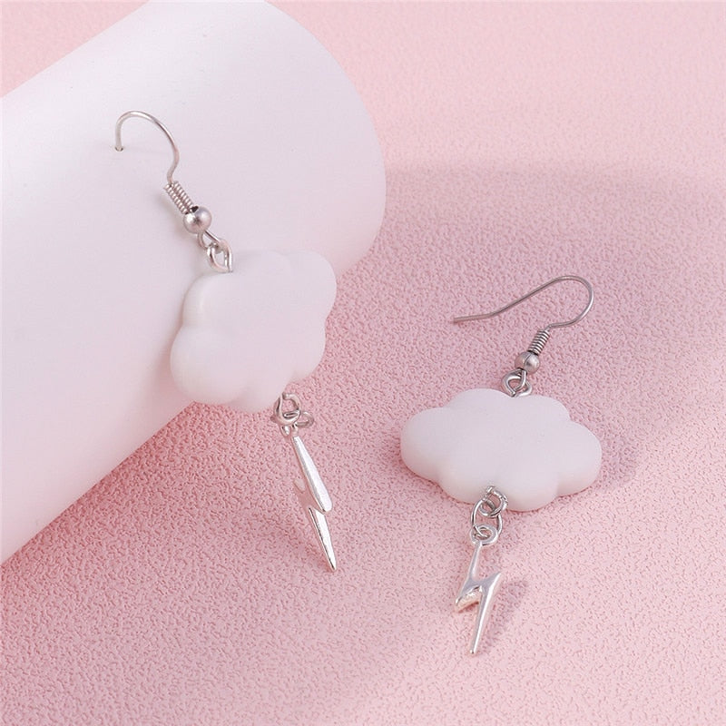 54 Styles Summer Cloud Bow Dangle Earrings Women Gifts Earring Cute Girls