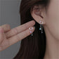 Cloud Crystal Drop Earrings Women Fashion Creative Art Cute Stylish Jewelry