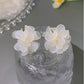 34 Styles Resin Flower Petal Dangle Earrings Fashion Party Girls Pendant