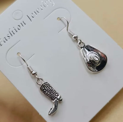 Shoe and Hat Drop Earrings Fashion Party Girls Pendant Earrings Women Jewelry