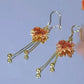 Maple Leaf Tassel Earrings Women Party Wedding Jewelry Dangle Gifts Earrings
