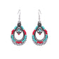 15 Styles Big Vintage Ethnic Tassel Flower Dangling Drop Earrings Female Fashion
