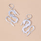 Punk Dragon Design Drop Earrings Jewelry For Women Fashion Accessories Trendy