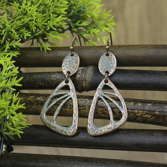 Insect Pattern Wing Dangle Earrings Women Party Wedding Jewelry Dangle Gifts