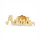 Fire Shaped Mama Letter  Set Mash Up Oil Dripping Street Fashion Women Earrings