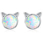 18 Styles Cute Unicorn Cartoon Fashion Stud Earrings Women Girl Earrings Jewelry