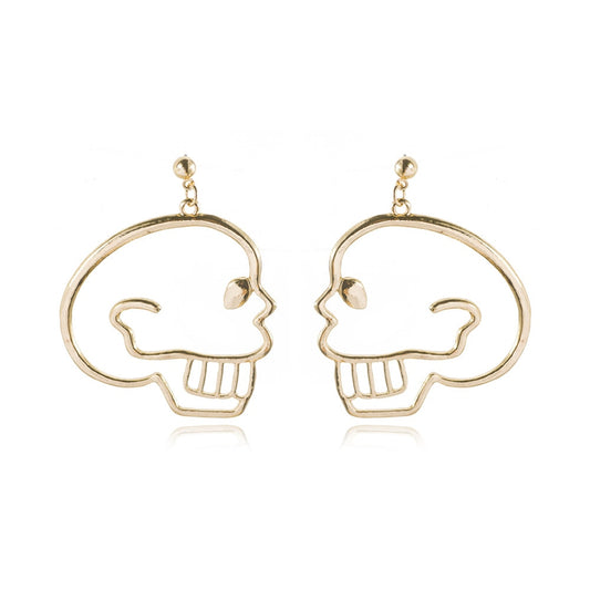 Skull Drop Earrings Women Travel Fashion Cartoon Earrings Creative Jewelry