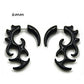 13 Styles Punk Wolf Tooth Spiral Bull Horn Snail Wing Shape Punk Men Earrings