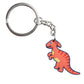 19 Styles Colorful Dinosaur Keyring Cartoon Keychains Souvenir Jewelry Bag