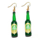 39 Styles Funny Design Bottles Dangle Drop Earrings Women Fashion Creative Art