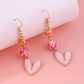50 Styles Mushrroom Snake Frog Butterfly Rose Angel Drop Earrings Women