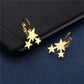 Multi Stars Stud Earrings Stainless Steel Women Party Gifts Charms Earring