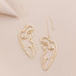 Retro Abstract Turn Head Women Drop Earrings Women Travel Fashion Cartoon