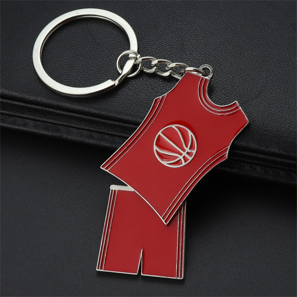 5 Styles Basketball And Net Shape Keychain Charms Basketball Lovers Gift Sports