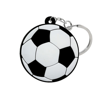 6 Styles Baseball Rugby Sports Keychain Party Gift Cute Keyring Cartoon DIY