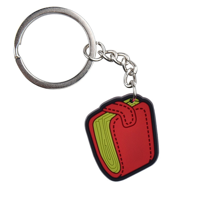 Red Wallet Dollars Keychain Currency Key Ring Calculator Dollar Money Purse Key