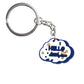 6 Styles Souvenir Gift Litter Star Rubber Keychain Cartoon Cloud Star Moon Key